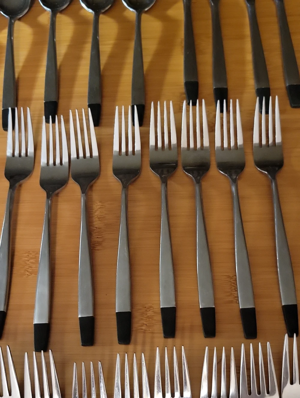 Vintage Nasco Japan Edgemont Stainless Flatware 40 Pieces